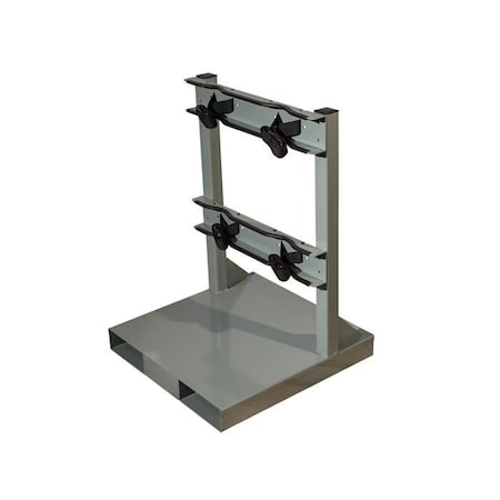 Justrite Forklift Pallet Stand, 24"W x 24"D x 32"H, 2 Cylinder Capacity 35228